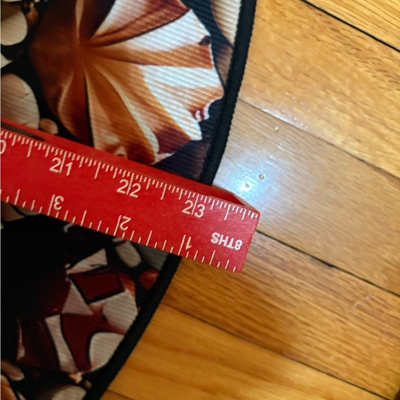 Spiral Seashell Pattern Half Circle Rug - Picture 4 of 4